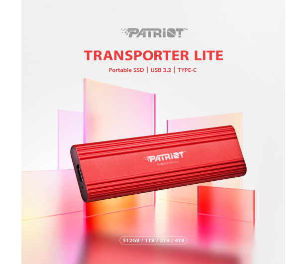 Patriot Patriot Transporter Lite 1TB Czerwony - 1364295 - zdjęcie 4